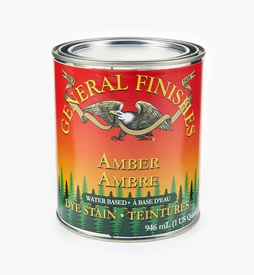Amber General Water-Based Dye Stain