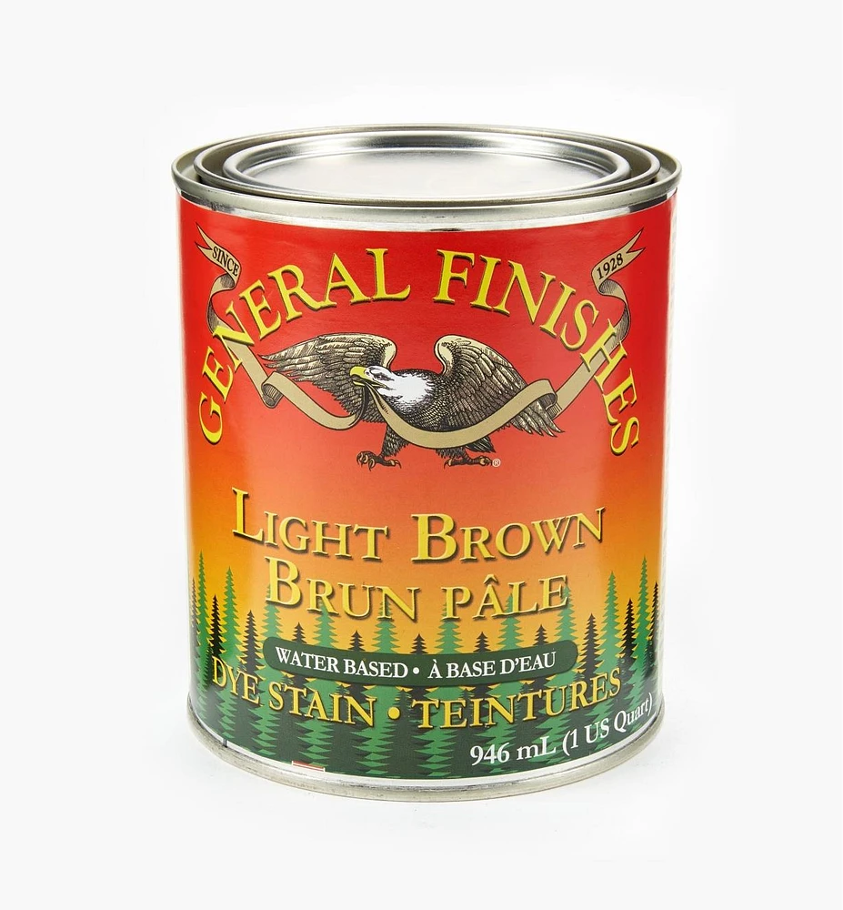 Light Brown General Water-Based Dye Stain