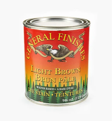 Light Brown General Water-Based Dye Stain