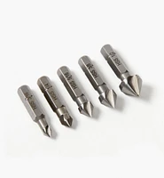 Set of Five 82° HSS Countersinks