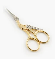 Gold-Plated Stork Scissors
