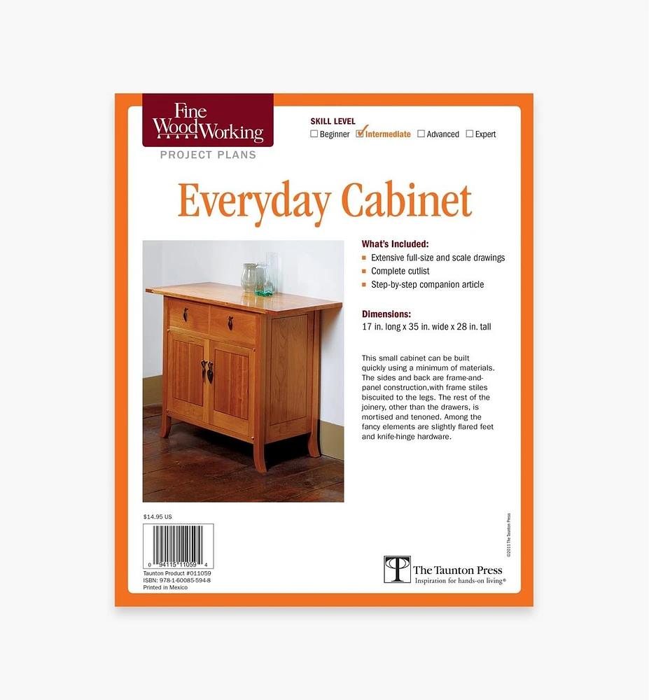 Everyday Cabinet Plan