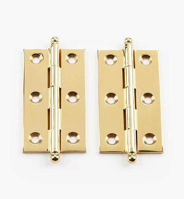 Extruded Brass Fast-Pin Ball-Tip Hinges