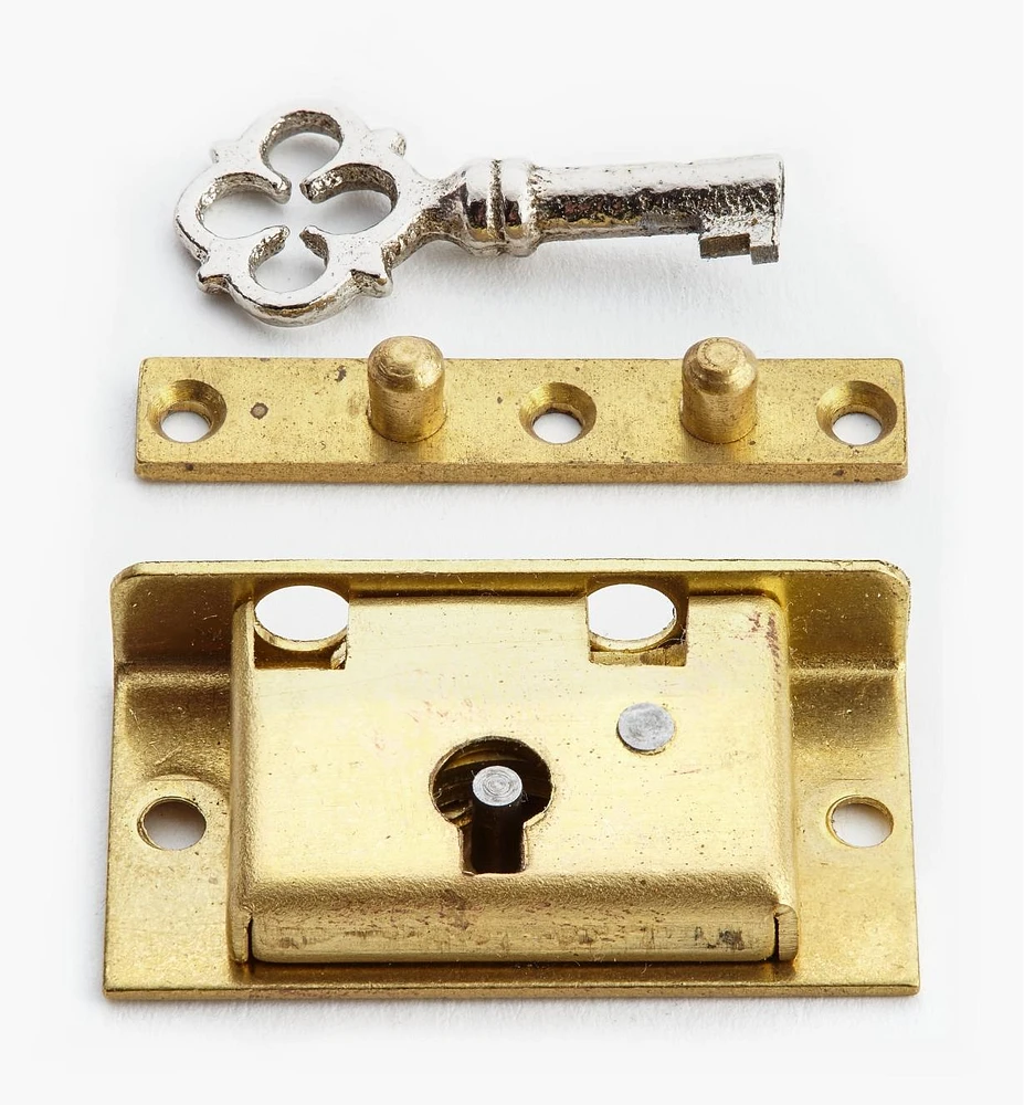 Extra-Narrow Jewellery-Box Lock