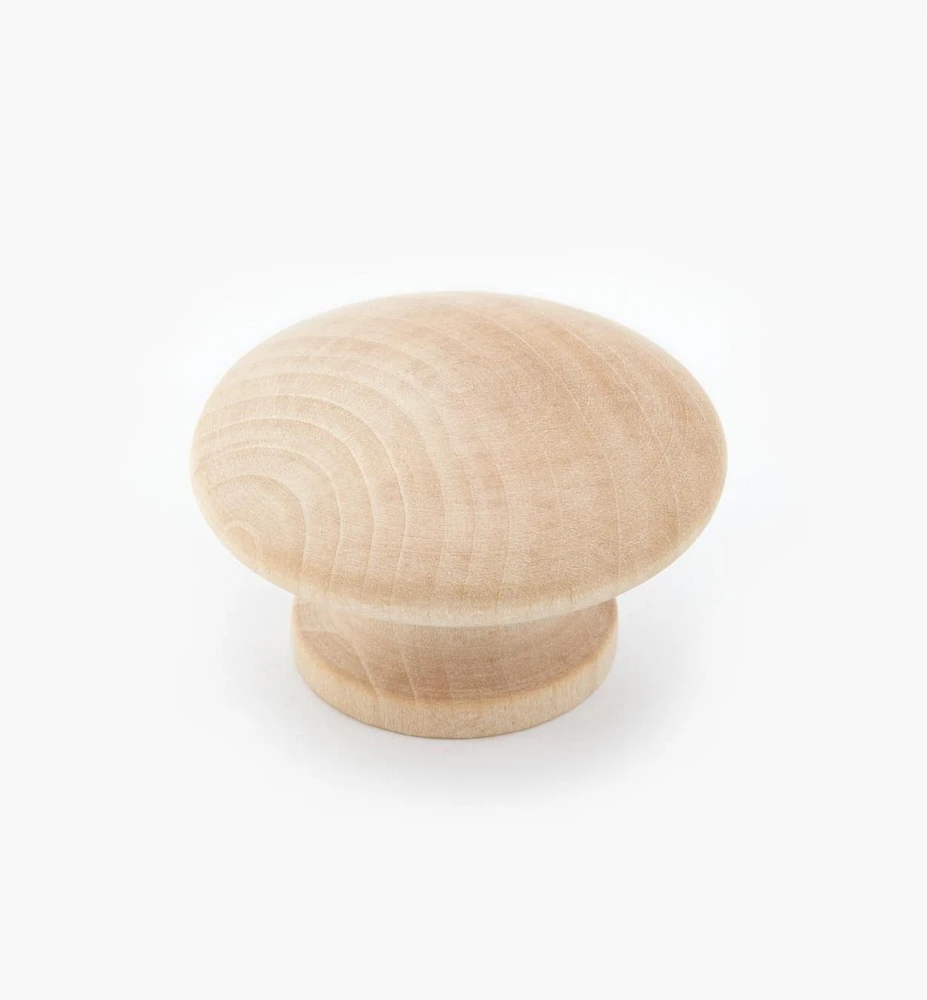 1" Hardwood Knob