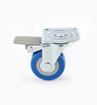 Heavy-Duty Polyurethane Swivel Locking Casters