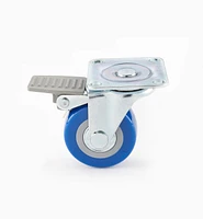 Heavy-Duty Polyurethane Swivel Locking Casters