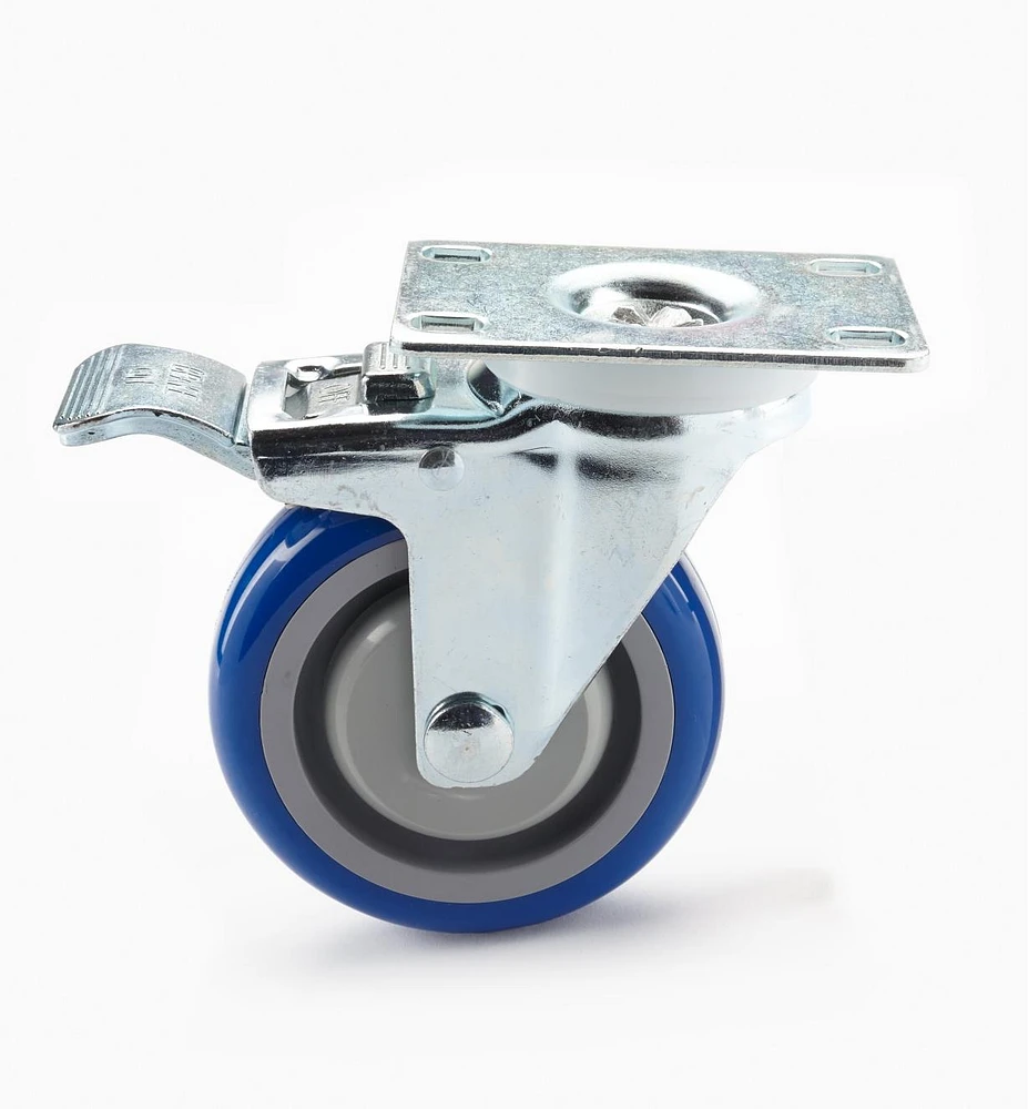 Heavy-Duty Polyurethane Swivel Locking Casters