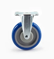 Heavy-Duty Polyurethane Fixed Casters