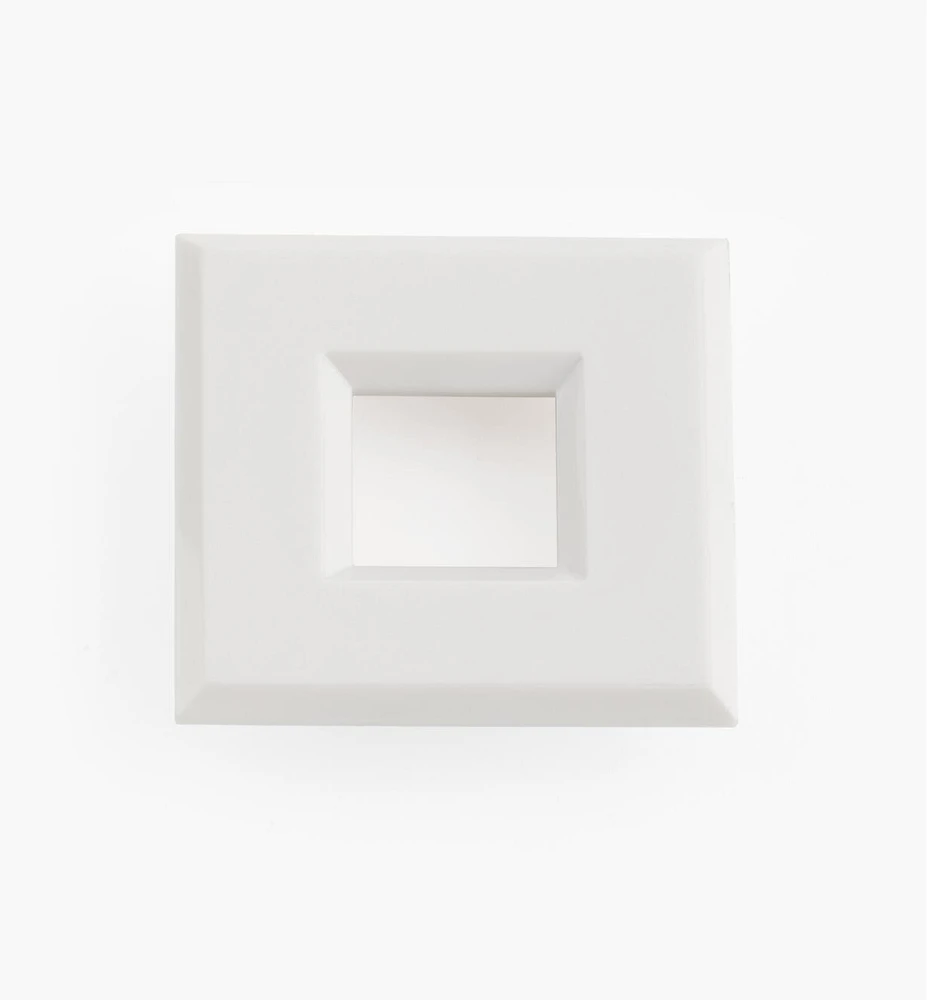 Square Polycarbonate Trim Ring for Indoor/Outdoor Mini Recessed LED Light