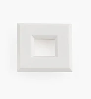 Square Polycarbonate Trim Ring for Indoor/Outdoor Mini Recessed LED Light