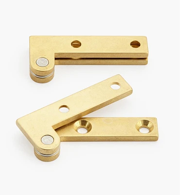 Lee Valley Brass Double-Offset Knife Hinges