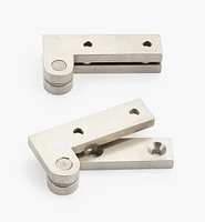 Lee Valley Stainless-Steel Double-Offset Knife Hinges