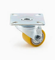 Low-Profile Polyurethane Caster