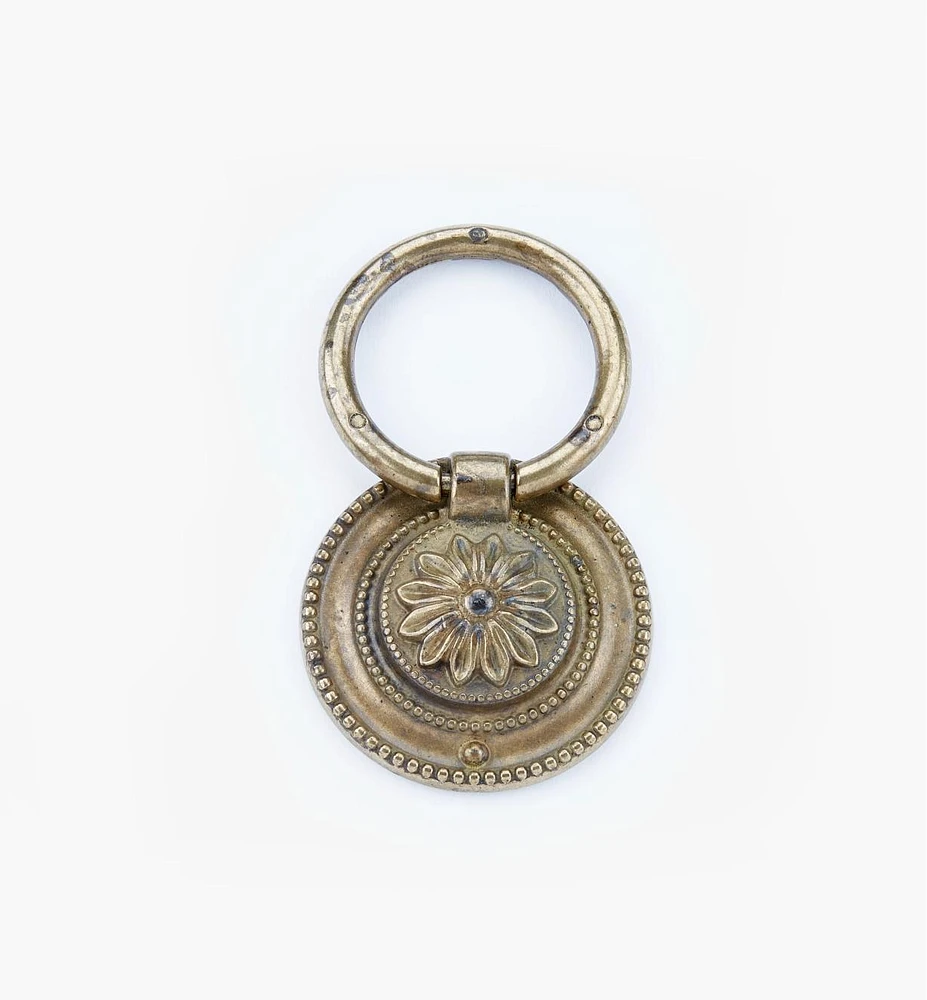 Louis XVI Old Brass Ring Pulls