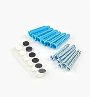 Wall-Standard Screws for Matrix Storage System