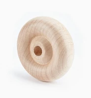 Thick Round Wooden Wheels for Toy Vehicles