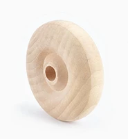 Thin Rounded Wooden Wheels for Toy Vehicles