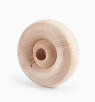 Thin Rounded Wooden Wheels for Toy Vehicles