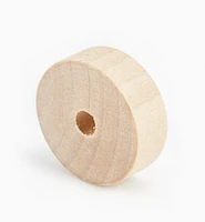 Flat Wooden Wheels for Toy Vehicles