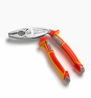 NWS Insulated (1000V) Straight & Offset Combination Pliers