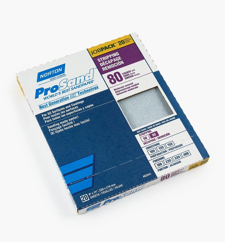 Norton 3X ProSand Sandpaper