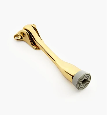 National Manufacturing Solid Brass Kick-Down Doorstop