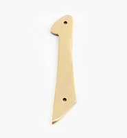 Script Cast Brass House Numbers