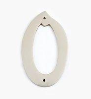 Script Cast Brass House Numbers