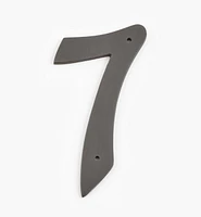 Script Cast Brass House Numbers