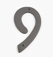 Script Cast Brass House Numbers