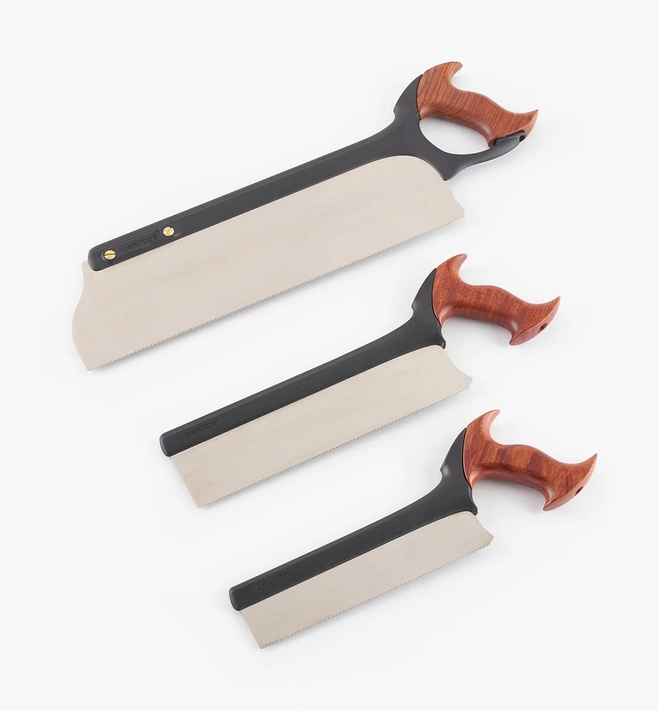 Set of 3 Veritas Joinery Saws