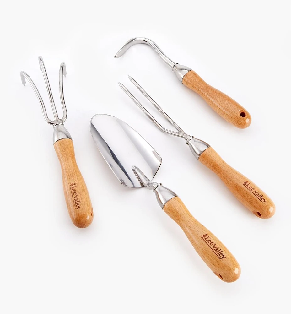 Set of 4 Lee Valley Garden Tools