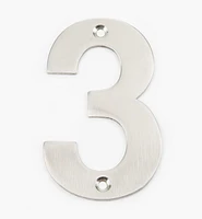 Stainless-Steel House Numbers