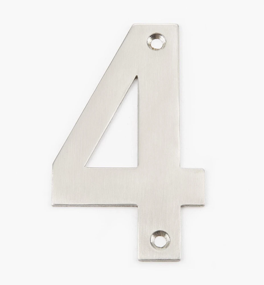 Stainless-Steel House Numbers