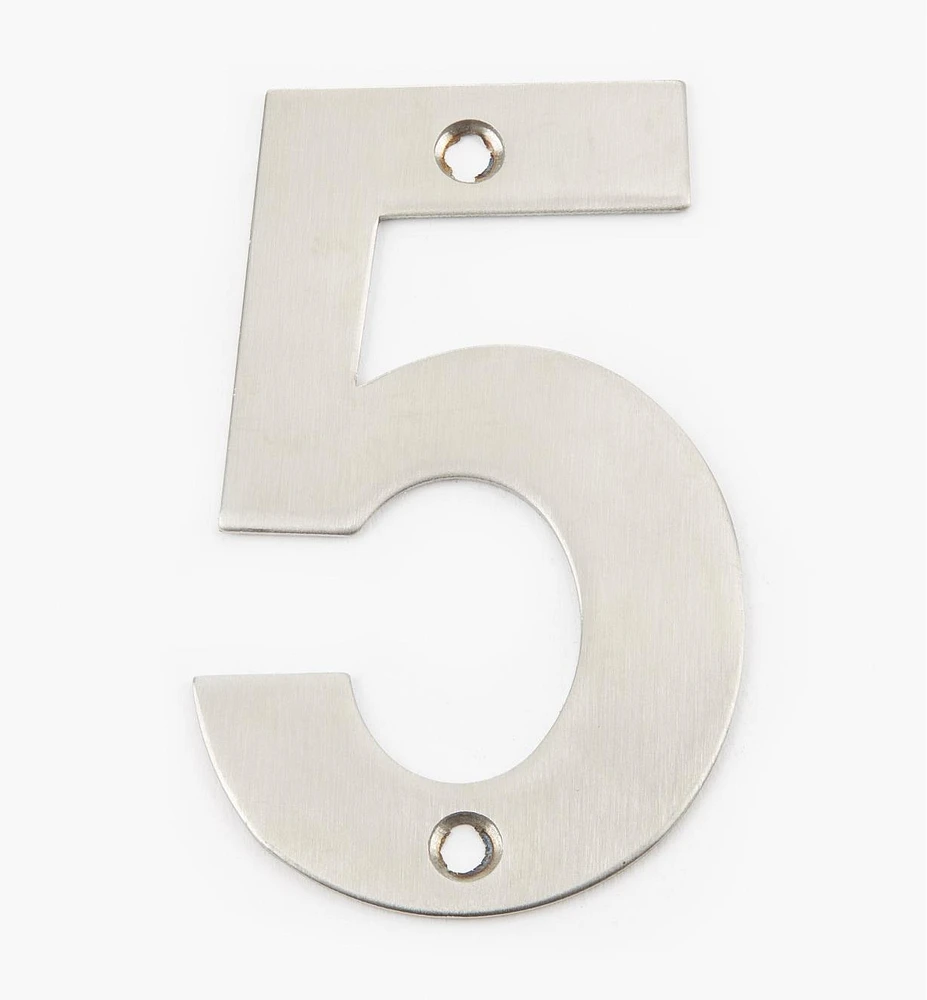 Stainless-Steel House Numbers