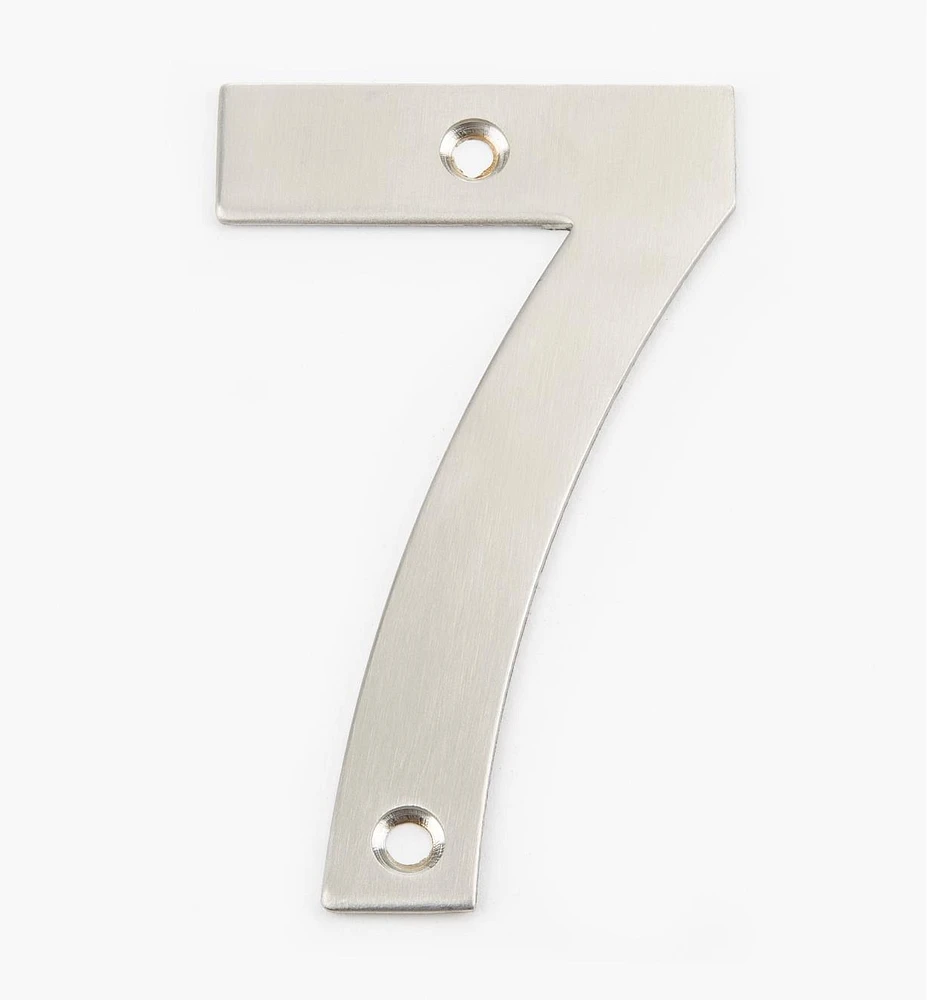 Stainless-Steel House Numbers