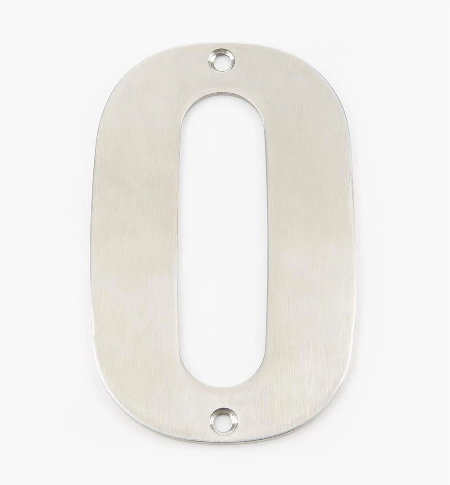 Stainless-Steel House Numbers