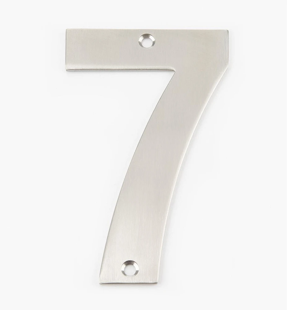 Stainless-Steel House Numbers