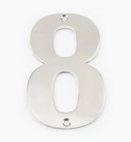 Stainless-Steel House Numbers