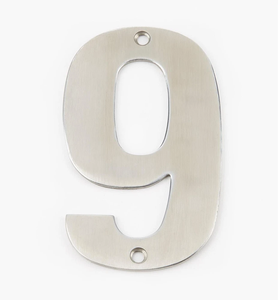 Stainless-Steel House Numbers