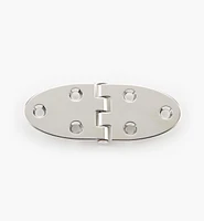 Recessed/Flushed Oval Stainless-Steel Hinges