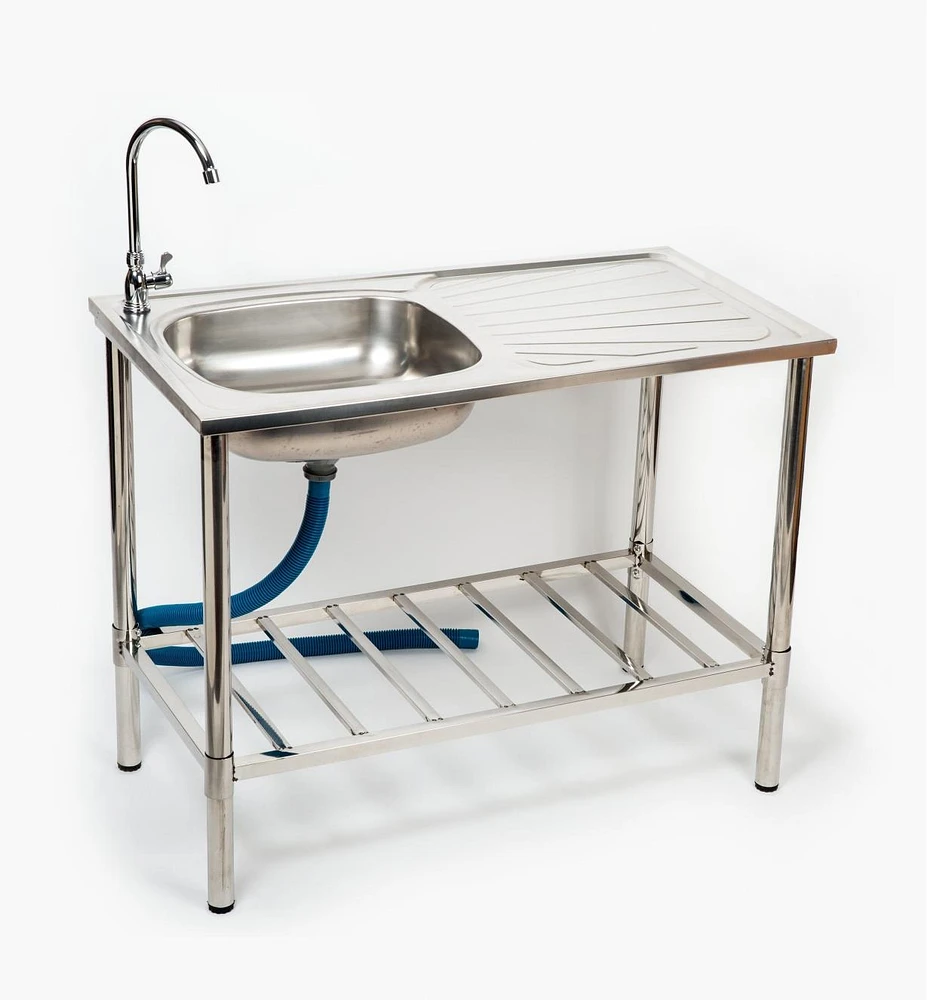 Stainless-Steel Outdoor Wash Table