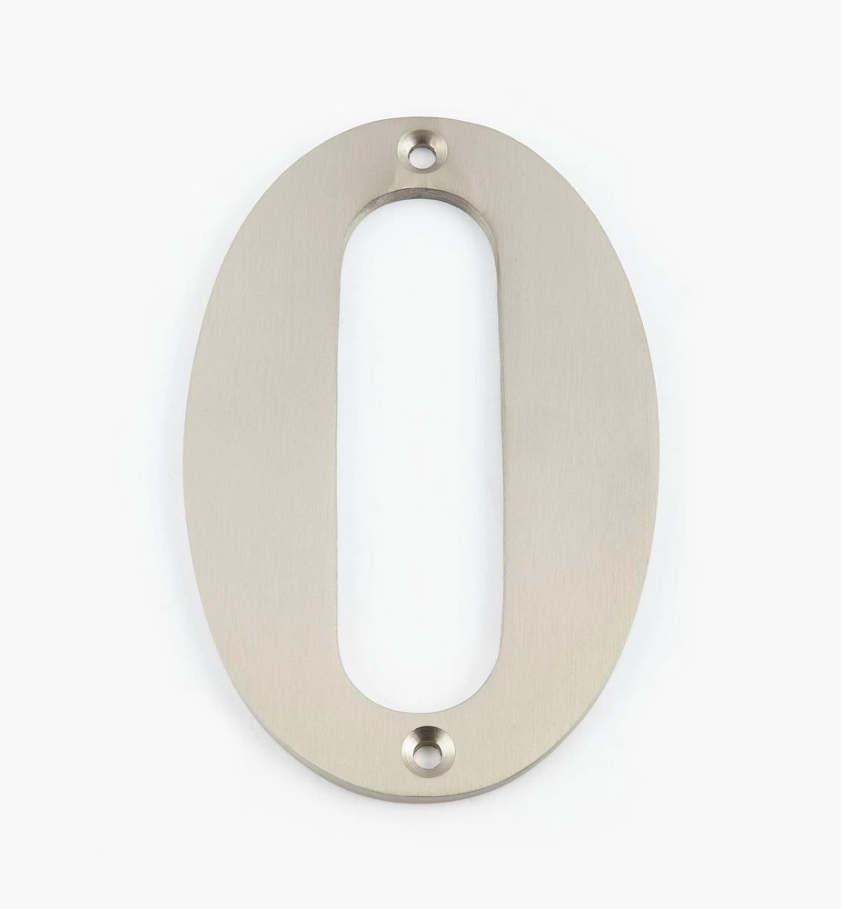 Standard Cast Brass House Numbers