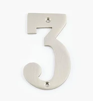 Standard Cast Brass House Numbers