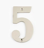 Standard Cast Brass House Numbers