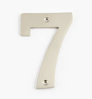 Standard Cast Brass House Numbers