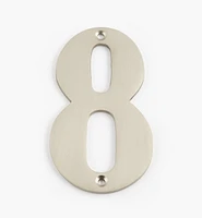 Standard Cast Brass House Numbers