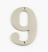 Standard Cast Brass House Numbers