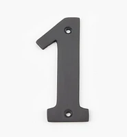 Standard Cast Brass House Numbers